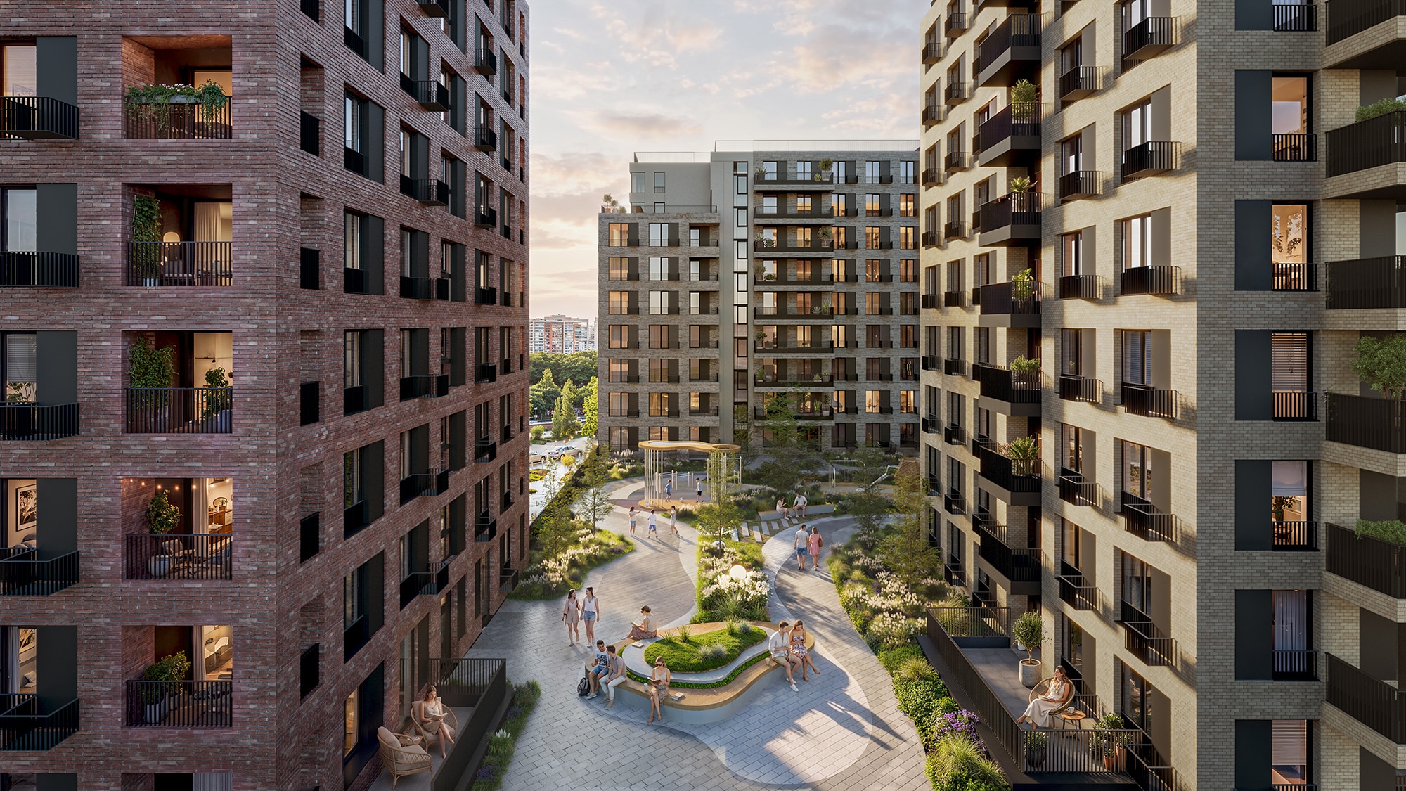 Житловий комплекс Bubbles Yard